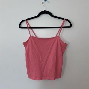 Pink Cropped Tanktop